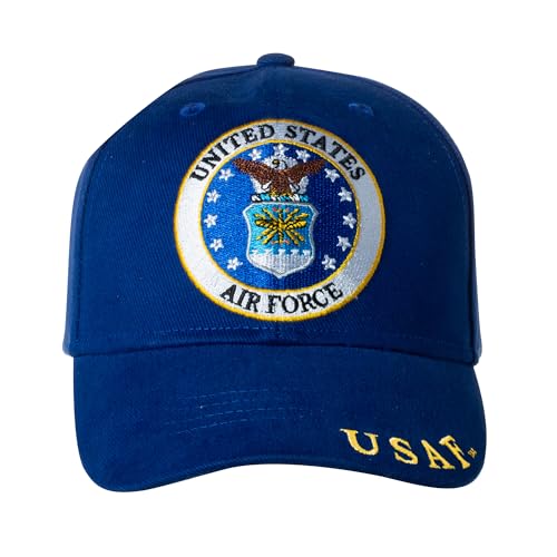 United States Air Force Logo Blue Hat Cap USAF