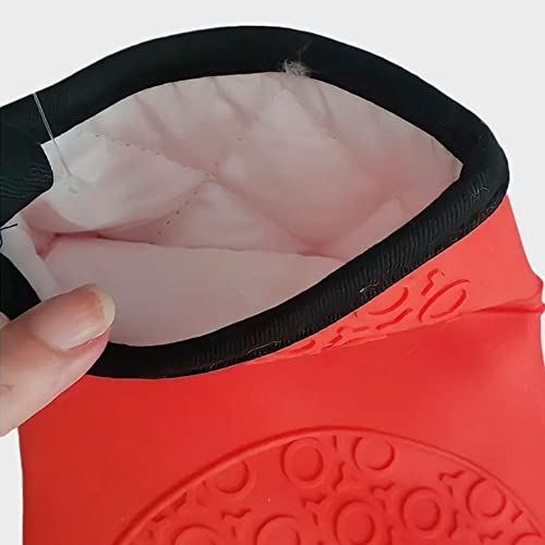 Luva de Silicone C/Barra de tecido Para Cozinha