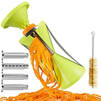 Vegetable Spiralizer/Vegetable Slicer - Green