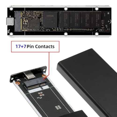 Caja externa USB-C para SSD Mac Air Pro 2012 miniatura 4