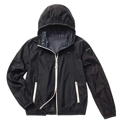 fit slim Blauer Giubbini Corti NASTRATI Giacca, 999 Nero, 2XL Donna