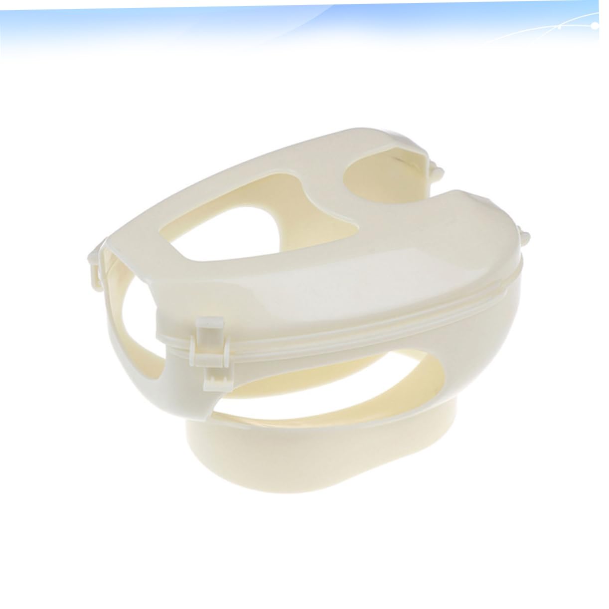 ERINGOGO Pigeon Fixed Mount Bracket Thickened Carrier Support for Birds Creative Feeder Rack Durable White Holder for Pigeons and Other Birds Easy Installation Washable Reusable