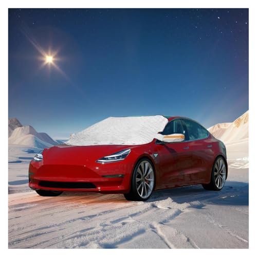 Protection pare-brise hiver anti-givre pour Tesla Model Y et 3 sans gratter