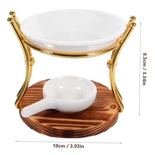 Diffuseur cire et maison bureau créant une ambiance zen et chaleureuse
