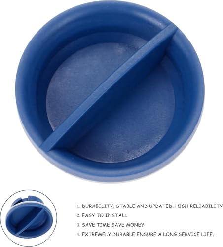 Image of W10524920 Dishwasher Rinse Aid Cap Compatible with Whirlpool KitchenAid Dishwashers, Replaces WPW10304408, WPW10524920, AP6022605, PS11755939