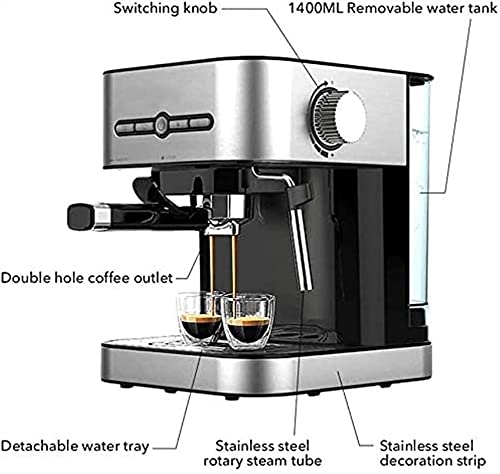 Cafetera espresso automática con vaporizador 1.5 L miniatura 6