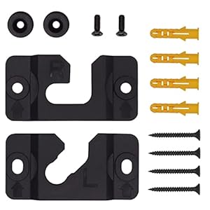 Tendodo 1 Pair of AH96-03064A Wall Mount Bracket for Samsung Soundbar HWJ355 HWJ450 HW-J355 HW-J450 HW-J355/ZA HW-J355/ZP HW-J450/ZA HW-J450/ZP