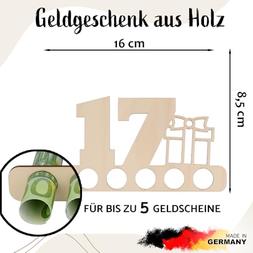 Spruchreif | Geldgeschenk zum 17. Geburtstag – Originelle Geschenkidee für Teenager & Junge Erwachsene | Perfekt für Jubiläen & besondere Anlässe