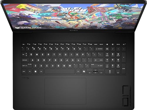Omen Gaming Laptop | Display FHD da 17,3 pollici - 144 Hz | AMD Ryzen 9 8945HS | 16 GB DDR5 RAM (2 x 8 GB) | SSD da 1TB | NVIDIA GeForce RTX 4060 (8GB) | QWERTZ | Windows 11 Home | Shadow Black - Notebook - Immagine 7
