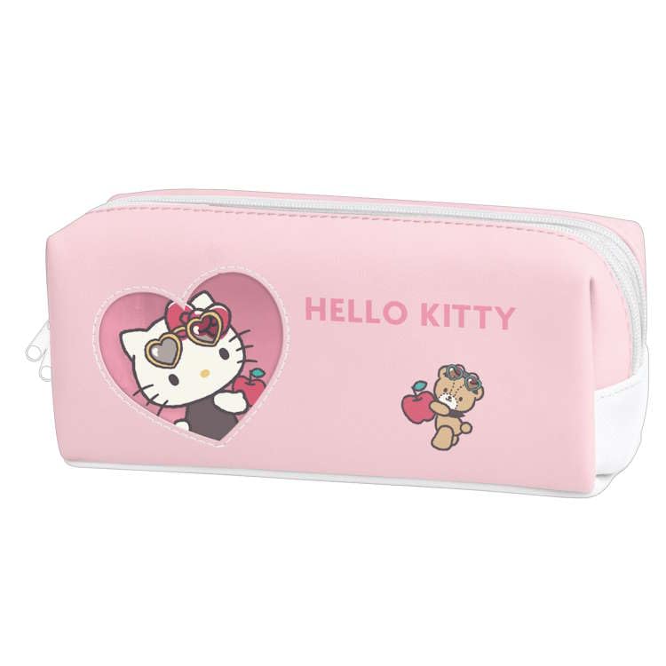 Amazon | カミオジャパン ハローキティ ツインファスナーペンケース