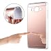 Produktbild Phone case design FÜR Teng LIN TL for Galaxy A7 / A700 Galvanik Spiegel TPU-Schutzhülle (schwarz) Telefonkasten (Color : Rose Gold)