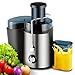 Centrifugal Juicer | 500W | 450ML | 2-Speed Juice Extractor | Fast Juice | Easy to Clean | Suitable for Vegetables, Fruits, Citrus, Celery, and More | Cold Press & Masticating Juicer (Black)