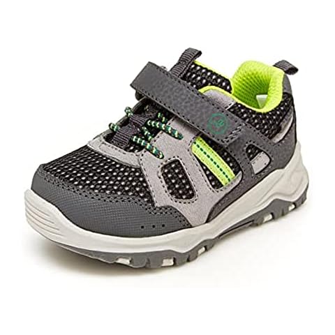 Stride Rite TB003802 Running Shoe, Grey, 10.5 UK Child Cover