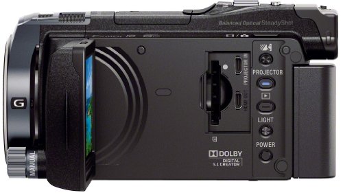 Sony HDR-PJ810 PJ-Serie Premium-Modell Camcorder (Full HD, 24,5 Megapixel, Sony G-Optik mit 12 fach Zoom, HDMI) schwarz