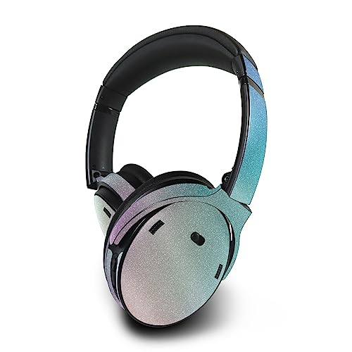 Image of MightySkins Glossy Glitter Skin Compatible With Bose QuietComfort 45 Headphones - Vivid Fog | Protective, Durable High-Gloss Glitter Finish | Easy to Apply, Remove, and Change Styles | Made in The USA