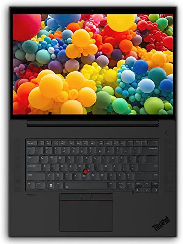 Image of NewLenovo ThinkPad P1 Mobile Workstation (16 inch 2560x1600 IPS 165Hz, Core i7-12800H, RTX 3070 Ti 8GB GDDR6, 32GB DDR5 RAM 1TB SSD) Laptop for Engineer Designer Architect, Backlit Win11 Pro