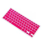 HDE Silicone Rubber Keyboard Skin for MacBook Pro (Non-Retina) (Hot Pink)