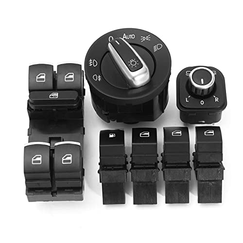 Bouton lève vitres pour VW réparer commande vitre bloquée et phare Golf Passat