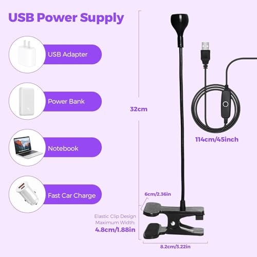UV-Lampe für Nägel, Gel, 5 W, Mini-Nageltrockner, UV-Lampe für Nägel, Gel, professionelle Installation, UV-Lampe, mit 360 Grad drehbarem Kopf, für die Maniküre, trockene Finger