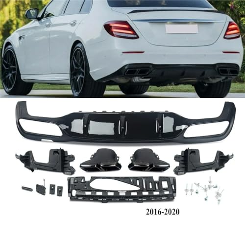 Difusor parachoques trasero Benz W213: estilo AMG E63 para renovar tu coche 4
