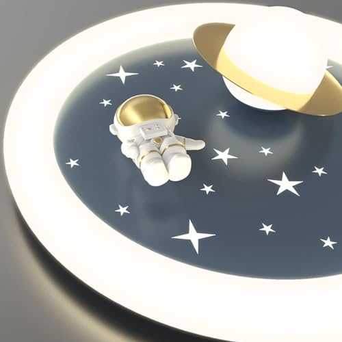 Ventilateur de plafond LED dimmable 46W télécommande pour chambre enfant et bébé - 5