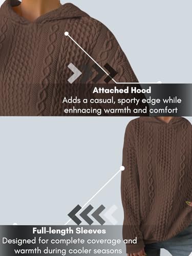 Image of GRECIILOOKS Oversized Cotton Winter Hoodie & T-Shirt for Women Korean Style Casual | Trendy Streetwear Look with Baggy Fit for Girls (Available in Plus Size)
