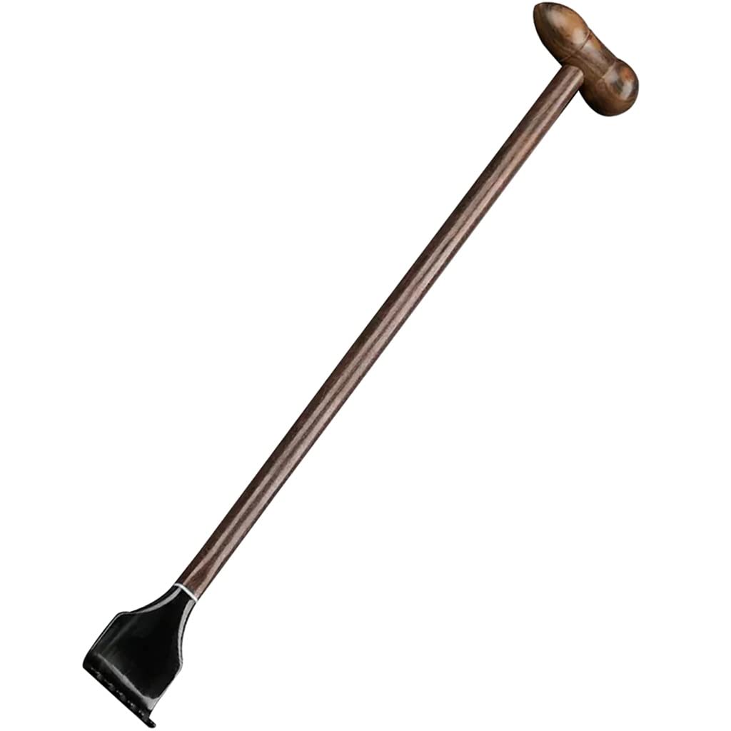 Rascador de espalda for hombres, martillo masaje ébano alta gama, longitud media y doble propósito