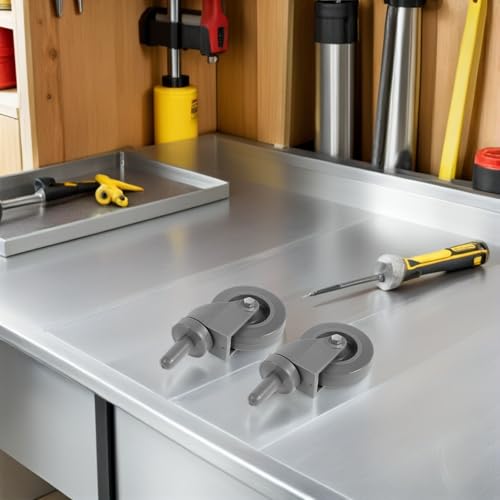 Roues de seau à serpillière Amosfun pour l'entretien de la maison - 6
