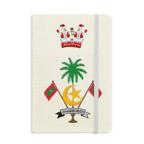 Carnet de notes épais pour le bureau avec motif bonhomme de neige original