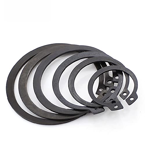 Circlips M8 M9 M10 M11 M12 M13-M75 GB894 pour arbre 65 en acier au manganèse bague de retenue de roulement Circlip M65, 20 pièces