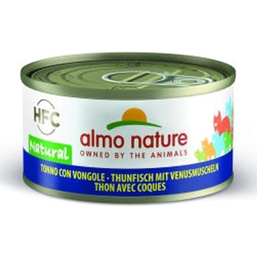 Produktbild von Almo Nature Thunfisch und Venusmuschel Katzenfutter - 24 x 70 g