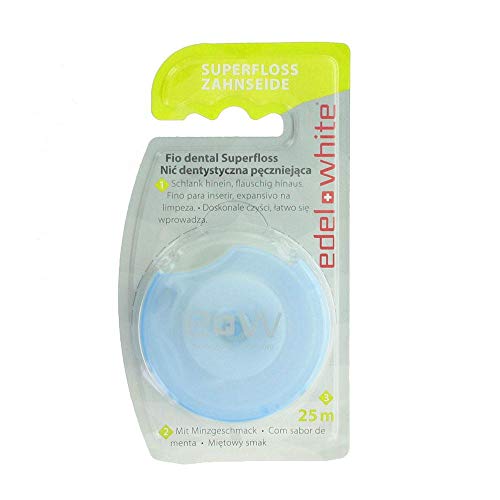 edel + white flauschige Zahnseide EF25