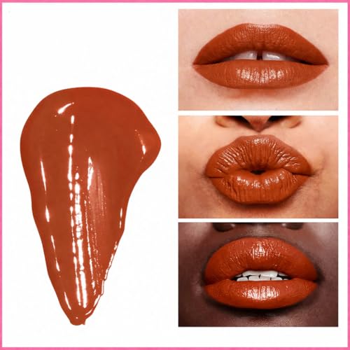 Image of ENIRA Blood Red Liquid Lipstick for Women | 4ml | Matte Liquid Lipstick | Waterproof | Transfer Proof | Smudge Proof | Long Lasting | Highly Pigmented | Vitamin E | Lightweight Non-Sticky Formula