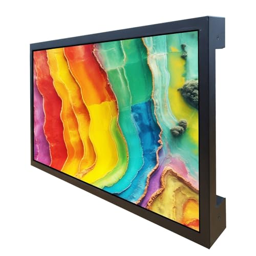 Image of VSDISPLAY 18.5'' Industrial Touch Monitor 1920x1080 with H /D DVI VGA Input | 16:9 Aspect Ratio Display,with Brackets