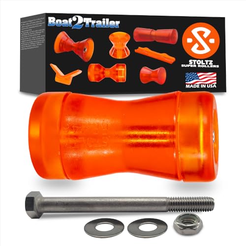 4? Boat Roller Kit Semi V Kit with Flat End Caps RP446-325 Stoltz
