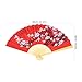 Cabilock Premium Folding Fan Chinese Japanese Folding Fans for Stunning Home Wall Decor, Handheld Foldable Design for Unique Wall Decorations, Ideal for Weddings Party Décor