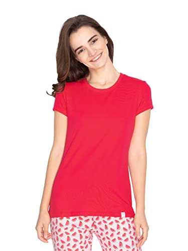 Image of Lyra Women's Cotton Regular Fit T-Shirt