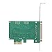 DB25 PCIE Parallel Print Port, 25 / S Full Duplex Channel, 1.5 Mbyte/S Speed, PCExpress1.0, Compatible with Printer Port EE1284, SPP, PS2, EPP and ECP