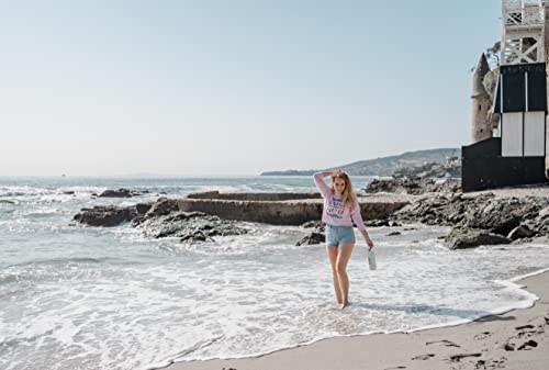 Coldest Sports Water Bottle - (Straw Lid), Leak Proof, Vacuum Insulated Stainless Steel, Hot Cold, Double Walled, Thermo Mug, Metal Canteen (40 Oz, Blue Reflections) #TOP4