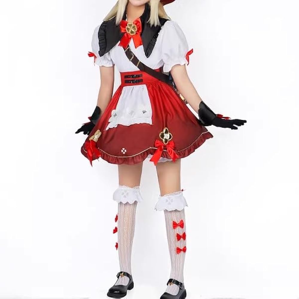 Amazon.co.jp: 原神 クレー 新衣装 星燭に揺れる爛花 コスプレ衣装