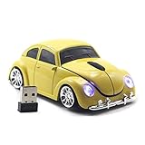 FASBEL for VW Beetle Sports Car Mouse Wireless Mouse Portable Computer Laptop Mice Optical Mouse...