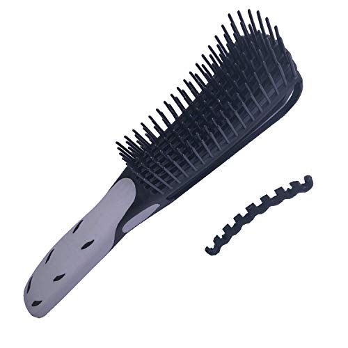 Detangling Hair Brush for Curly Hair Detangler Brush for Afro Textured 3a to 4c Kinky Wavy Hair Brush for Men Women Wet Dry Thick Hair