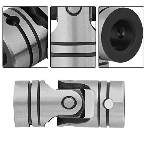Universal Joint Shaft Coupling, Diameter 16mm or 20mm Shaft Coupling Motor Connector DIY Steering Steel Joint for General Machinery(20mm)