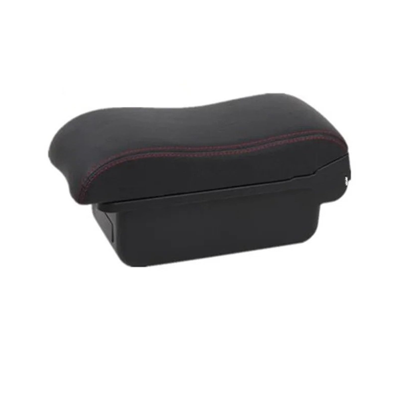 Umdjju A1 Red Line No Usb For Peugeot 207 207Cc Car Armrest Box Central Storage Interior Dedicated Retrofit Accessories Car Centre Console Armrest Box(A1 Red Line No Usb)