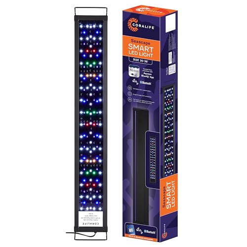 Coralife Aquarium LED Smart WiFi/Bluetooth 30-36"
