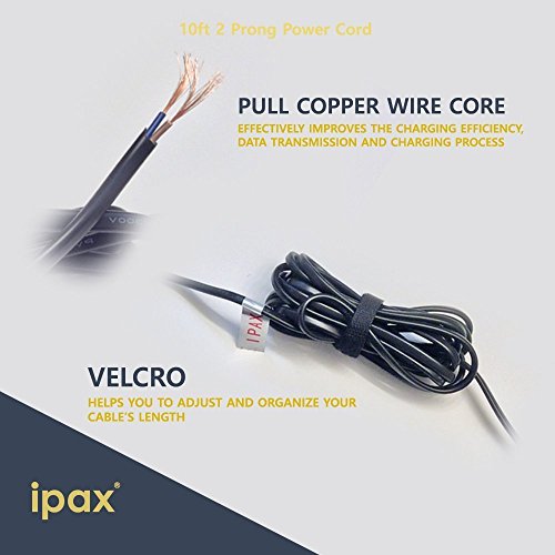 Ipax 10 Ft Usb Printer Cable And Wall Power Cord Compatible With Canon Pixma Mg3620 Mg2520 Mg2522 Mg5220 Mg5320 Mg6320 Mg7120 Mg7520 Tr4520 Tr7520 Epson Et-2750 Et-2800 Et-3850 Et-4500 Et-4550 Et-8550 #TOP4