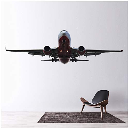 azutura Aviones Vinilos Avión de Aeroplano Pegatina Decorativos Pared Transporte Decoración del hogar Disponible en 8 Tamaños Grande Digital