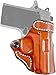 Desantis 155TAP6Z0 Gunhide, Criss-Cross Belt Holster, Fits Sig Sauer P238, Springfield 911, Kimber Micro Carry, Colt Mustang, Right Hand, Tan Leather, N/A