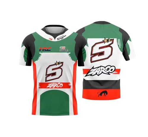 PRORACER T-Shirt Homme Replica Zarco 5 LRC MotóGP (M)