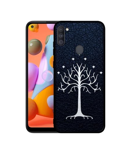 Image of Magic Tree Pattern Design Premium 2D Printed Metal Back Case Cover for Samsung Galaxy A11 4G / M11 4G